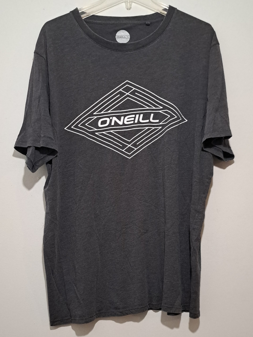 O'Neill Charcoal Short-Sleeve Logo T-Shirt